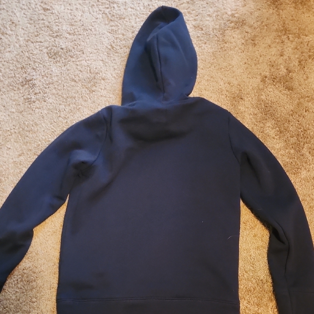 GAP Kids Dark Blue Hoodie with White Logo - Picture 3 of 4